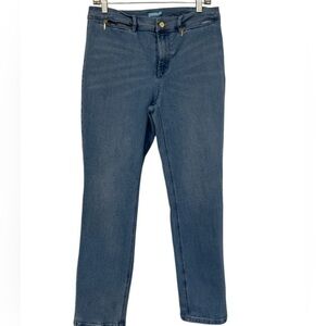 J. McLaughlin Light Blue Soft Classic  high rise Denim Jeans in size 10